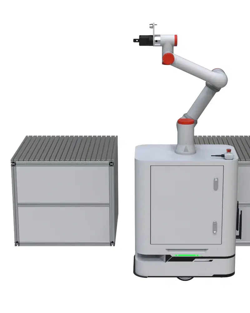 A-Series collaborative arm mounted on an autonomous mobile base